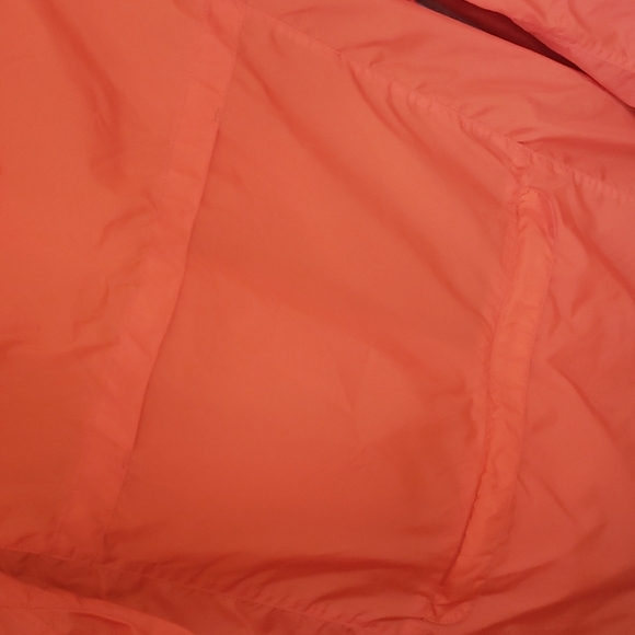 HUM dreammaker bright orange full zip hoodie rain wind mens jacket - Picture 6 of 7